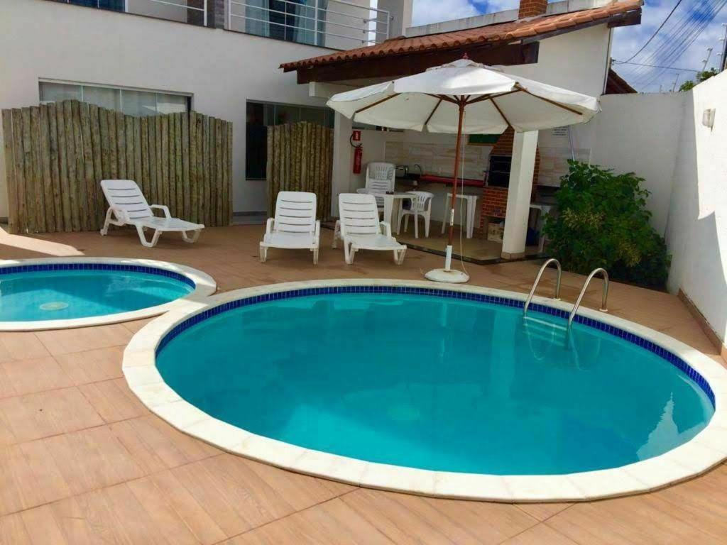 Apto Completo A 5 Minutos Taperapuan, Com Ar Condicionado, Piscina E Churrasqueira Porto Seguro